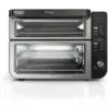 Forno Duplo Elétrico de Bancada 12 em 1 com Termômetro Inteligente, 1800W 110V, Ninja DCT451, Prata