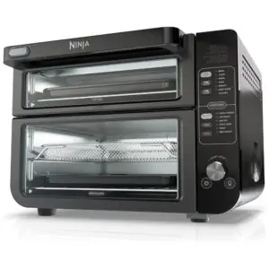 ectqblsw3bsb0b_0.jpg - Forno Elétrico Duplo 13 em 1 com Acabamento Inteligente e Tecnologia FlexDoor e FlavorSeal, 110V 1800W, Ninja DCT402BK, Preto