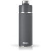 Garrafa Térmica para Água 710mL em Aço Inoxidável, à Prova de Vazamentos e Aguenta Quente por Horas, Ninja DW2401GY, Cinza