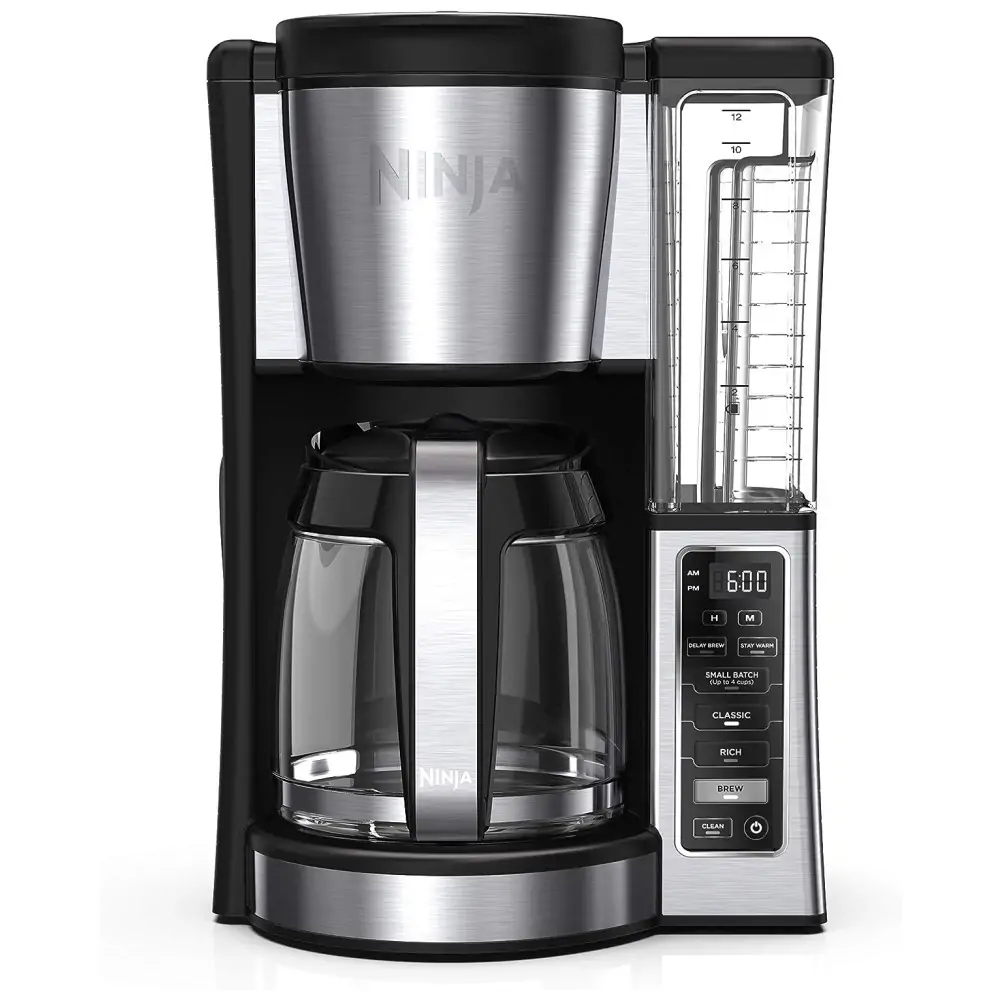 Cafeteira Ninja CE251 12 Xícaras Programável 2 Estilos de Preparo Aço Inox 110V