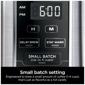 Cafeteira Ninja CE251 12 Xícaras Programável 2 Estilos de Preparo Aço Inox 110V