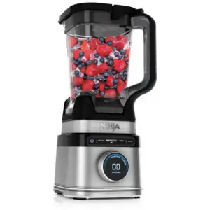 Liquidificador 2,1L com Mostrador Digital e Lâmina Removível, 1200W, Ninja TB201, Prata