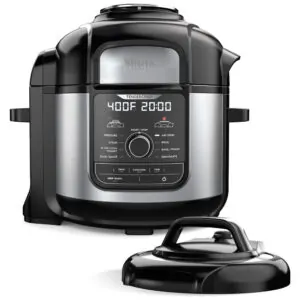 Panela de Pressão Elétrica e Airfryer, Aço Inoxidável, 110v, NINJA FD401, Preto - ectqglpt58s70b_0.jpg
