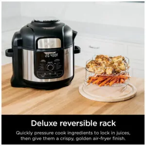 Panela de Pressão Elétrica e Airfryer, Aço Inoxidável, 110v, NINJA FD401, Preto - ectqglpt58s70b_7.jpg