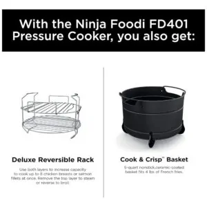 Panela de Pressão Elétrica e Airfryer, Aço Inoxidável, 110v, NINJA FD401, Preto - ectqglpt58s70b_8.jpg