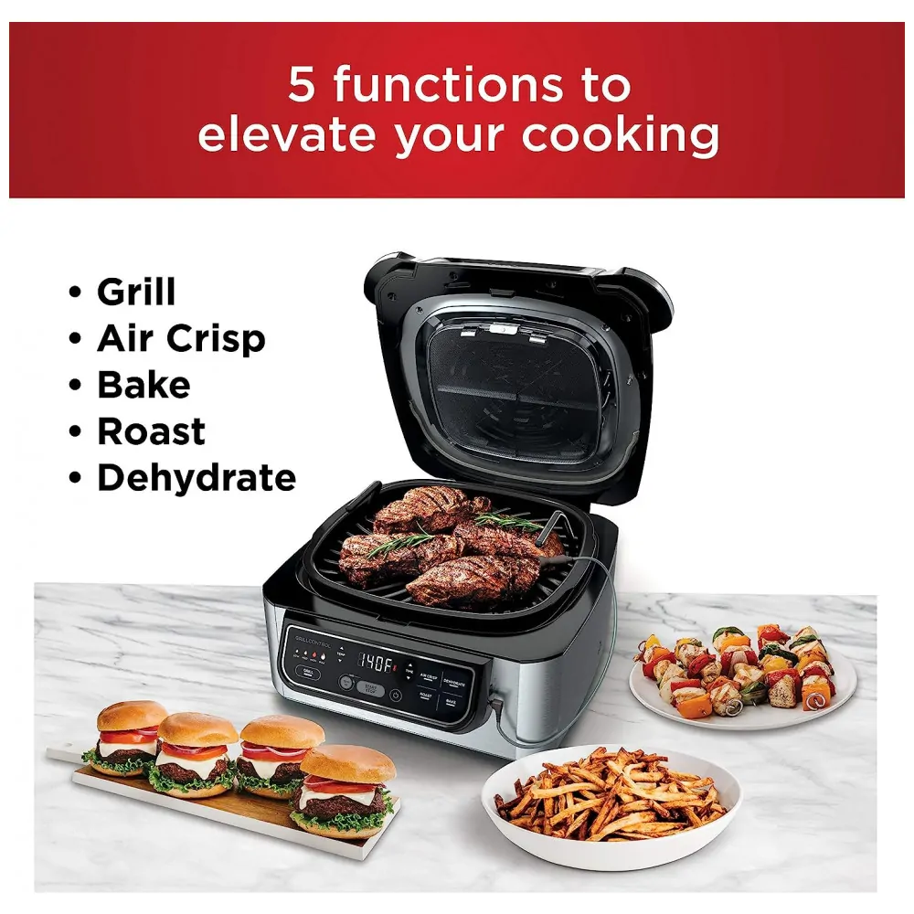 Fritadeira Airfryer Foodi, Aço Inoxidável, com, 110v, NINJA AG400, Preto - ectqpnqvj6w70b_2-3.jpg