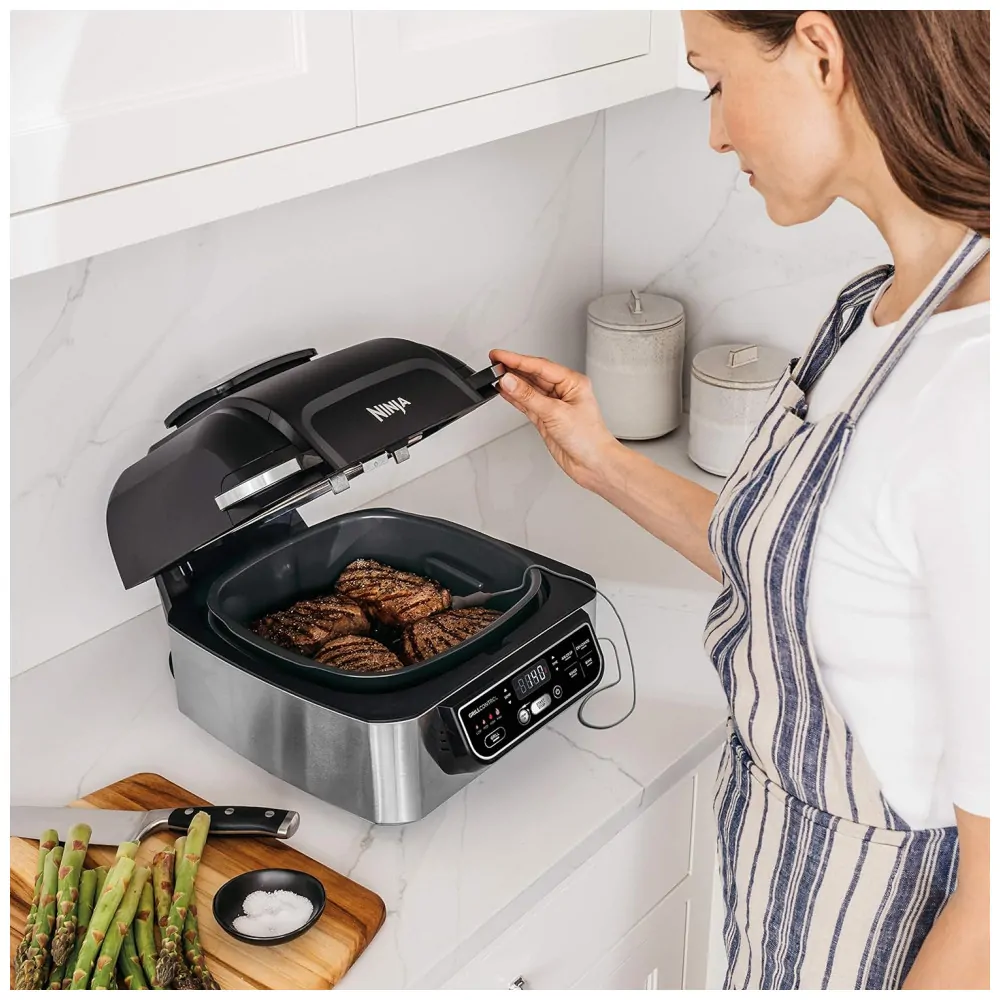 Fritadeira Airfryer Foodi, Aço Inoxidável, com, 110v, NINJA AG400, Preto - ectqpnqvj6w70b_8-3.jpg