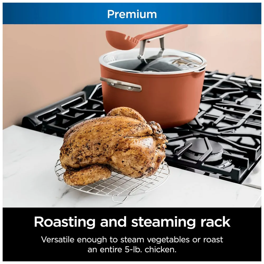 ectqbr9rtbs90b_8-10.jpg - Panela Antiaderente 7L Pode ir Ao Forno Suporta até 260C Aço Inoxidável, NINJA CW202CP, Laranja