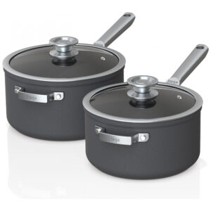 ectq5n746r890b_1.jpg - Conjunto de Panelas Antiaderente com Tampa 2 Peças 2 e 3 Litros, Ninja C54000, Cinza