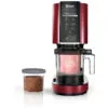 ectqlh5dcsk90b_0.jpg - Ninja NC301 CREAMi Máquina de Sorvete Automática 473 mL de Capacidade com Painel de Controle e 7 Configurações, 110V, Vermelha