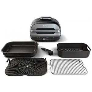 ectqfzy8ldk80b_2.jpg - Churrasqueira Grill Elétrica 5 em 1 com Controle de Temperatura e Painel de LED, 110V 1500W, Ninja BG500A, Preta