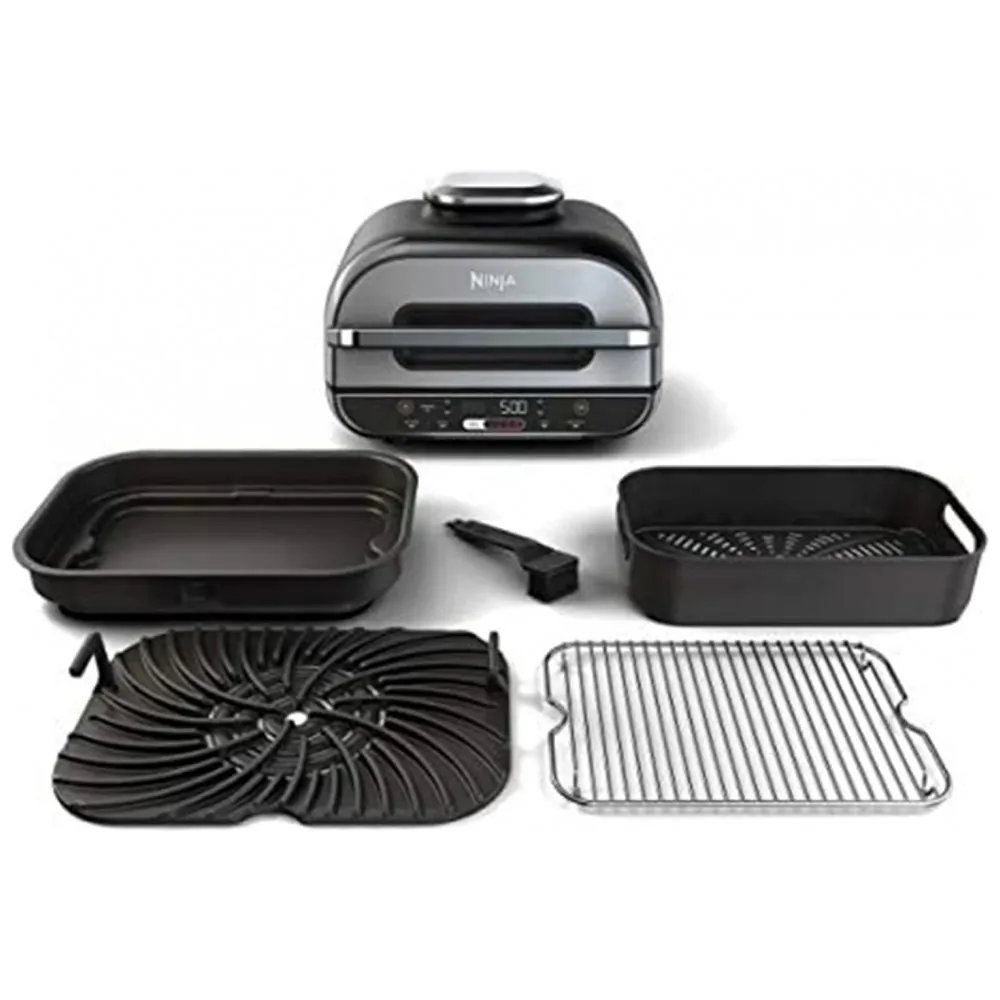 ectqfzy8ldk80b_2.jpg - Churrasqueira Grill Elétrica 5 em 1 com Controle de Temperatura e Painel de LED, 110V 1500W, Ninja BG500A, Preta