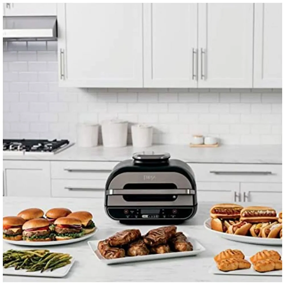 ectqfzy8ldk80b_7.jpg - Churrasqueira Grill Elétrica 5 em 1 com Controle de Temperatura e Painel de LED, 110V 1500W, Ninja BG500A, Preta