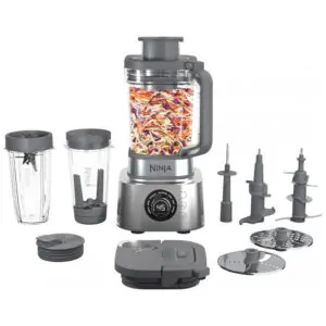 Liquidificador de Bancada 2L, Aço Inoxidável, 1200W, 110v, NINJA SS401, Prateado
