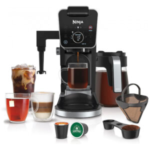 Sistema de Máquina de Café Expresso Ninja CFP307 DualBrew até 12 Xicaras, 110V
