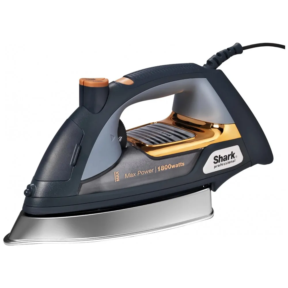 ectqex52bjg00b_0-1.jpg - Ferro de Passar Shark á Vapor com Controle Temperatura e Desligamento Automático, 1800W, 110v, NINJA GI505, Preto