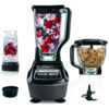 Liquidificador Ninja BL770AMZ Sistema de Cozinha 1500W Processador 2 Copos Preto 120V