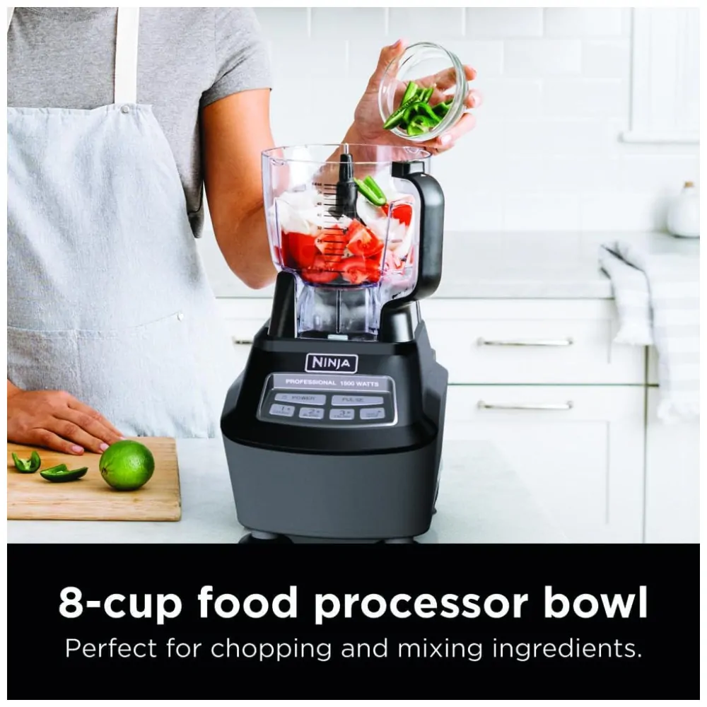 ectqqnjgdr890b_2.jpg - Liquidificador Profissional 2 em 1 com Copo Processador, 1500W, BL770, 110v, NINJA BL770, Preto