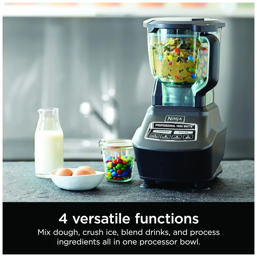 ectqqnjgdr890b_4.jpg - Liquidificador Profissional 2 em 1 com Copo Processador, 1500W, BL770, 110v, NINJA BL770, Preto