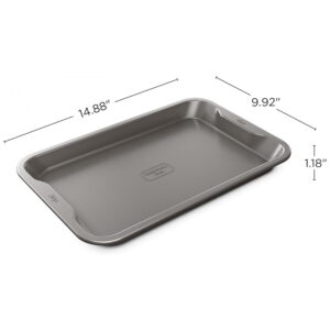 ectqvl5t2qz90b_6.jpg - Assadeira Antiaderente Premium 22 x para Até 260C no Forno, Ninja B30013, Cinza