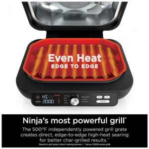ectqz4jrgt990b_2.jpg - Fritadeira Elétrica AirFryer e Grill 7 em 1 Capacidade 4L, com Tela LED, 110V, NINJA Food IG601, Preto