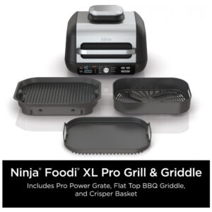 ectqz4jrgt990b_7.jpg - Fritadeira Elétrica AirFryer e Grill 7 em 1 Capacidade 4L, com Tela LED, 110V, NINJA Food IG601, Preto