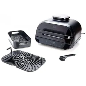 ectq3c7wbsqb0b_0.jpg - Churrasqueira Grill Elétrica 6 em 1 com Controle de Temperatura e Painel de LED, 110V 1500W, Ninja FG551, Preta