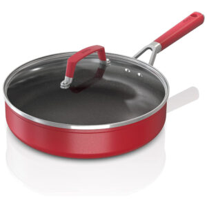 ectqm2rpytw80b_0.jpg - Panela para Refogados Antiaderente 3 Litros com Tampa de Vidro, Ninja C20130 Foodi, Vermelha