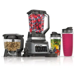 Liquidificador Profissional e Processador de Alimentos, 1100W, 110v, NINJA BN801, Cinza