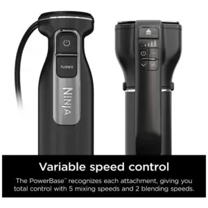 Batedeira de Mão e Mixer de Imersão com Acewssórios, Ninja CI101, 110V 750W, Preto