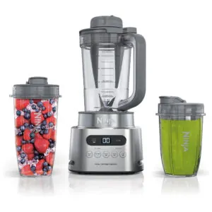 Liquidificador Ninja TWISTi SS151 Platina 1L Tamper Integrado 1600W 5 Programas 120V