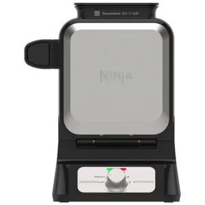 Máquina de Waffle com 5 Configurações de Tonalidade, 1000W, 110v, NINJA BW1001, Prateado
