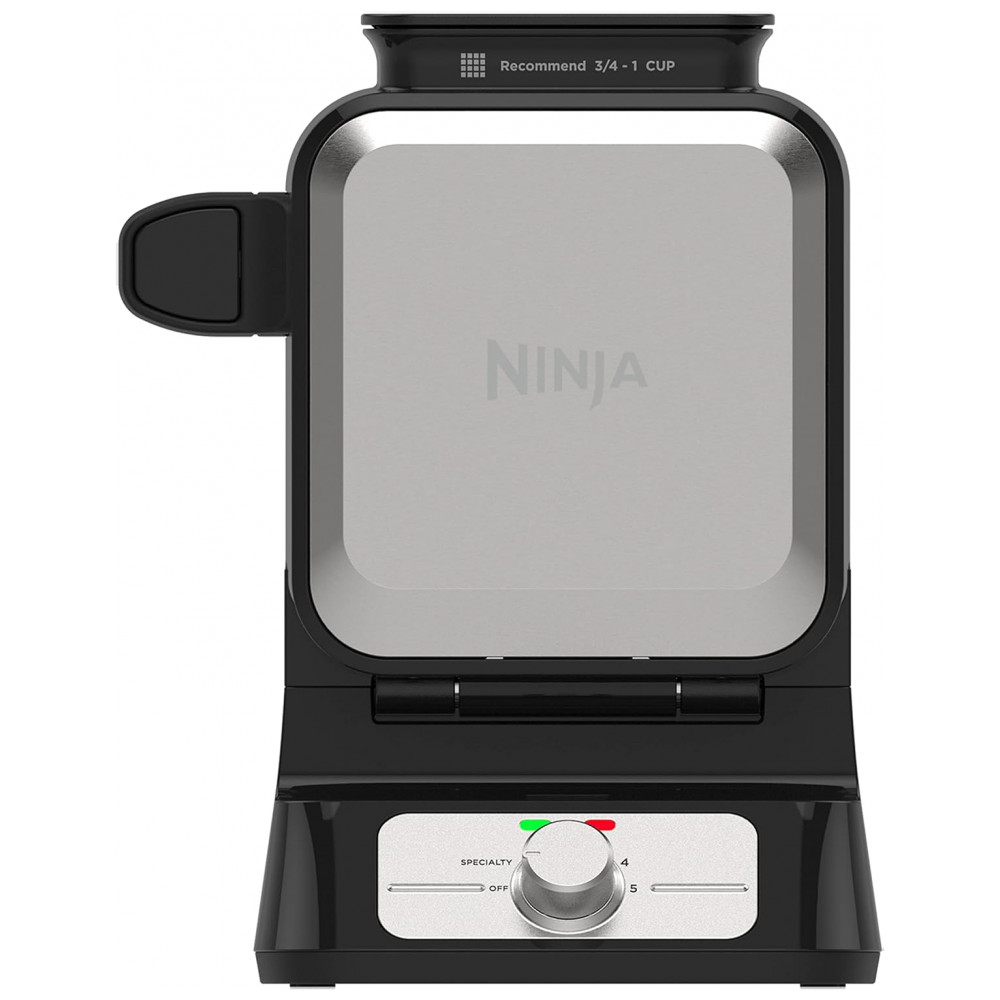 Máquina de Waffle com 5 Configurações de Tonalidade, 1000W, 110v, NINJA BW1001, Prateado