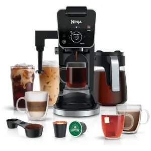 Cafeteira Elétrica Dupla com 4 Estlos de Fermentação e Painel Digital, NINJA CFP301, Preto