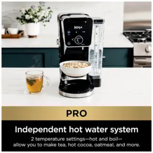 Cafeteira Elétrica Dupla com 4 Estlos de Fermentação e Painel Digital, NINJA CFP301, Preto