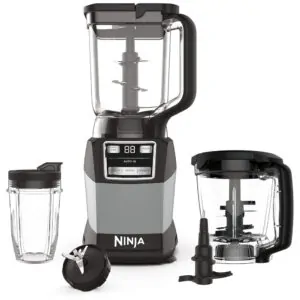 Liquidificador de Bancada Profissional 1.2L 3 Velocidades, 1200W, 493BRN, 110v, NINJA 493BRN, Cinza