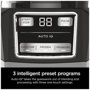 Liquidificador de Bancada Profissional 1.2L 3 Velocidades, 1200W, 493BRN, 110v, NINJA 493BRN, Cinza