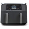 Fritadeira a Ar Ninja DZ201 Foodi 8 Qt Zona Dupla 6 em 1 Cinza 110V