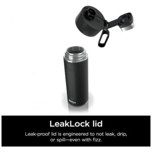 ectq31xsbqcc0b_5.jpg - Garrafa Térmica para Água 530mL em Aço Inoxidável, à Prova de Vazamentos, Ninja DW1801BK, Preta