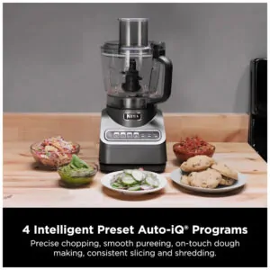 Processador de Alimentos de 2.1L, 1000W, 110v, NINJA BN601, Prateado