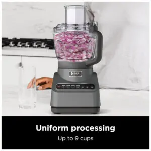 Processador de Alimentos de 2.1L, 1000W, 110v, NINJA BN601, Prateado