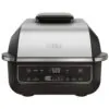Fritadeira Elétrica AirFryer 6 em 1 com Painel de Controle Digital e Grill Interno, 110v, NINJA EG201, Preto
