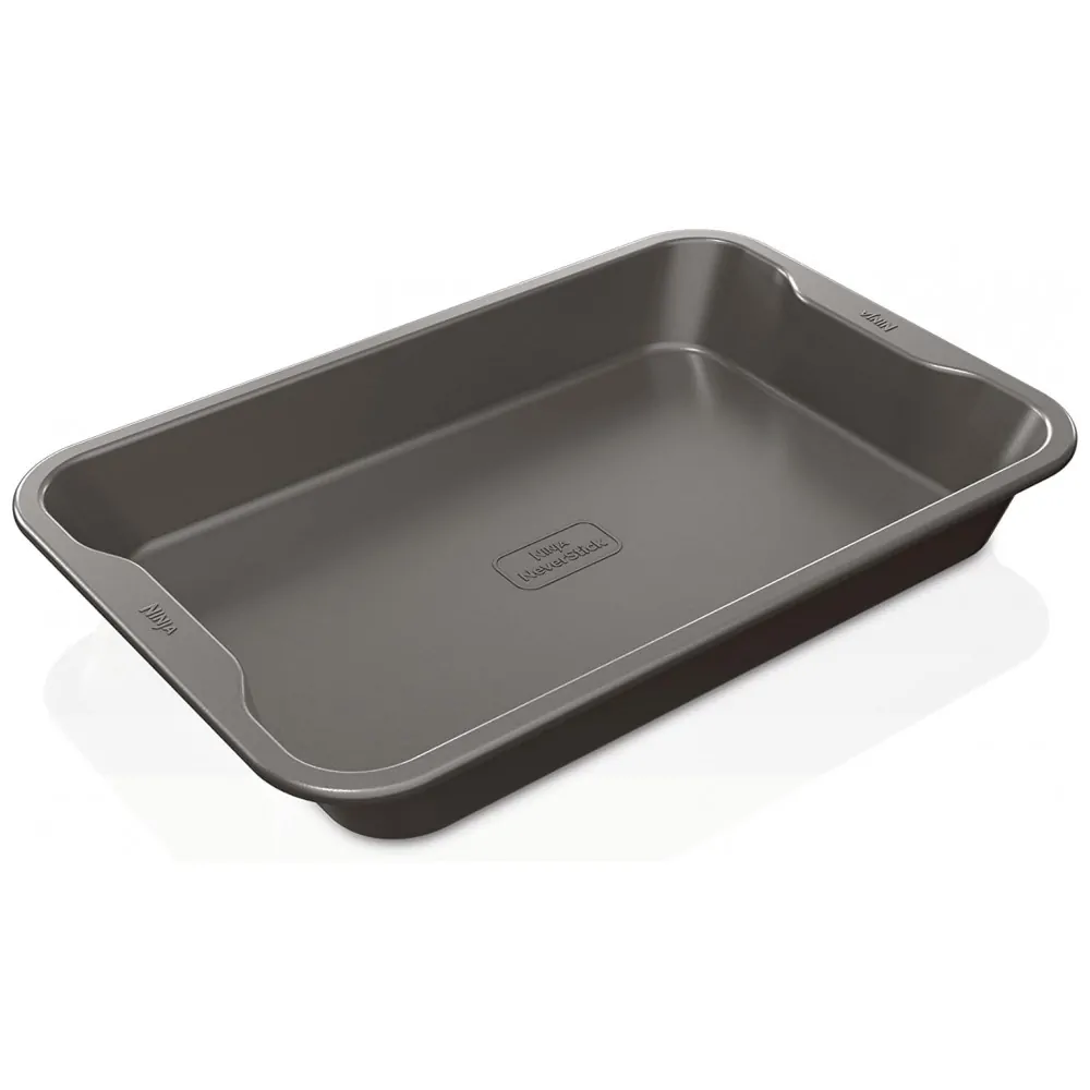Forma Assadeira Antiaderente 34 x , Ninja B30116, Cinza