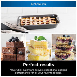 Forma Assadeira Antiaderente 34 x , Ninja B30116, Cinza