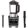 Liquidificador Ninja HB150C Foodi Heat iQ Preto Prata 1,9L Quente Frio 12 em 1 120V