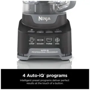 ectqsdgs8lrb0b_5.jpg - Processador de Alimentos 4 em 1 com 2 Lâminas, 2 Discos até 12 Xícaras Ninja NF705BRN, 110V 1200W, Preto