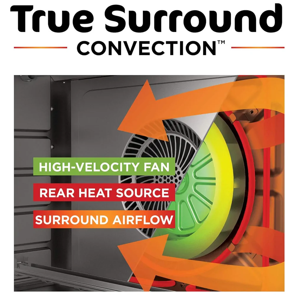 Forno Elétrico de Bancada 10 em 1 Multifuncional, 1800W, Aço Inoxidável, 110v, NINJA DT251, Cinza