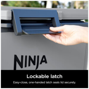ectqyspln5vc0b_3.jpg - Cooler Térmico Portátil 28L com Gaveta em Zona Seca, Premium Mantém o Gelo por Dias, Ninja FrostVault FB131WH, Cinza Ardósia