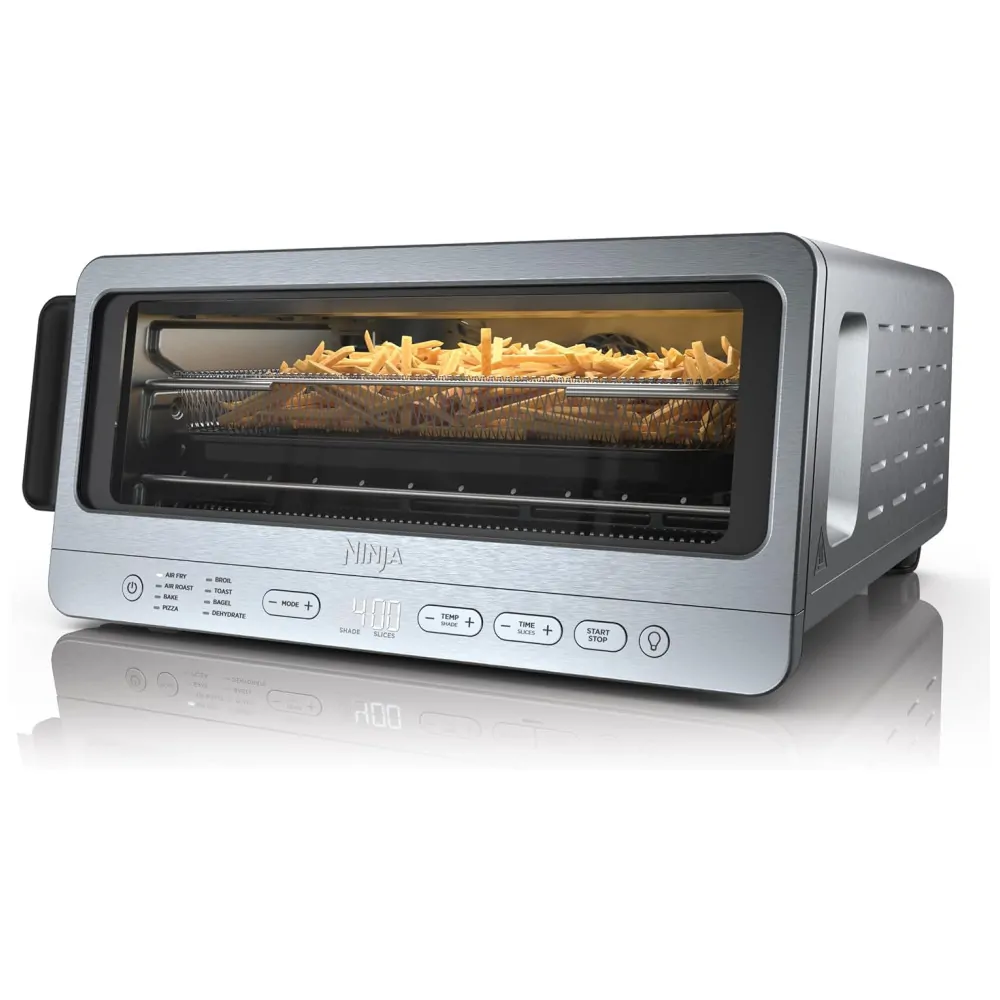 Forno de Bancada Ninja SP151 Flip 8 em 1 Fritadeira a Ar Aço Inox 1800W