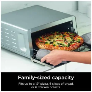 Forno de Bancada Ninja SP151 Flip 8 em 1 Fritadeira a Ar Aço Inox 1800W